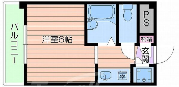 日の出プラザⅡ号館の物件間取画像